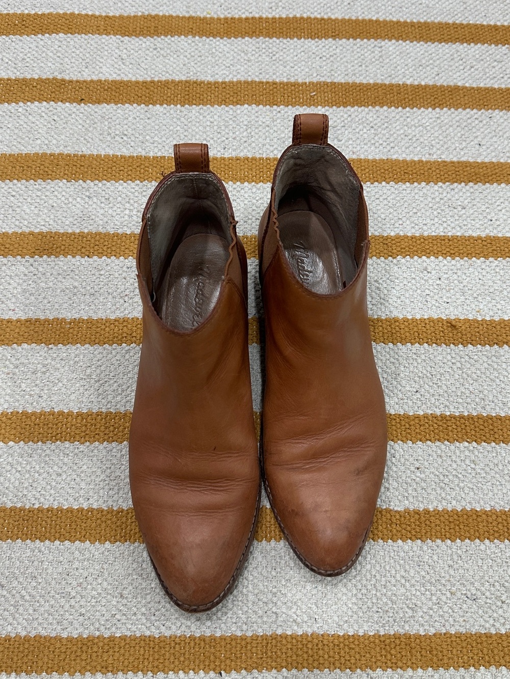 Madewell Brown Leather Ankle Boot 7.5